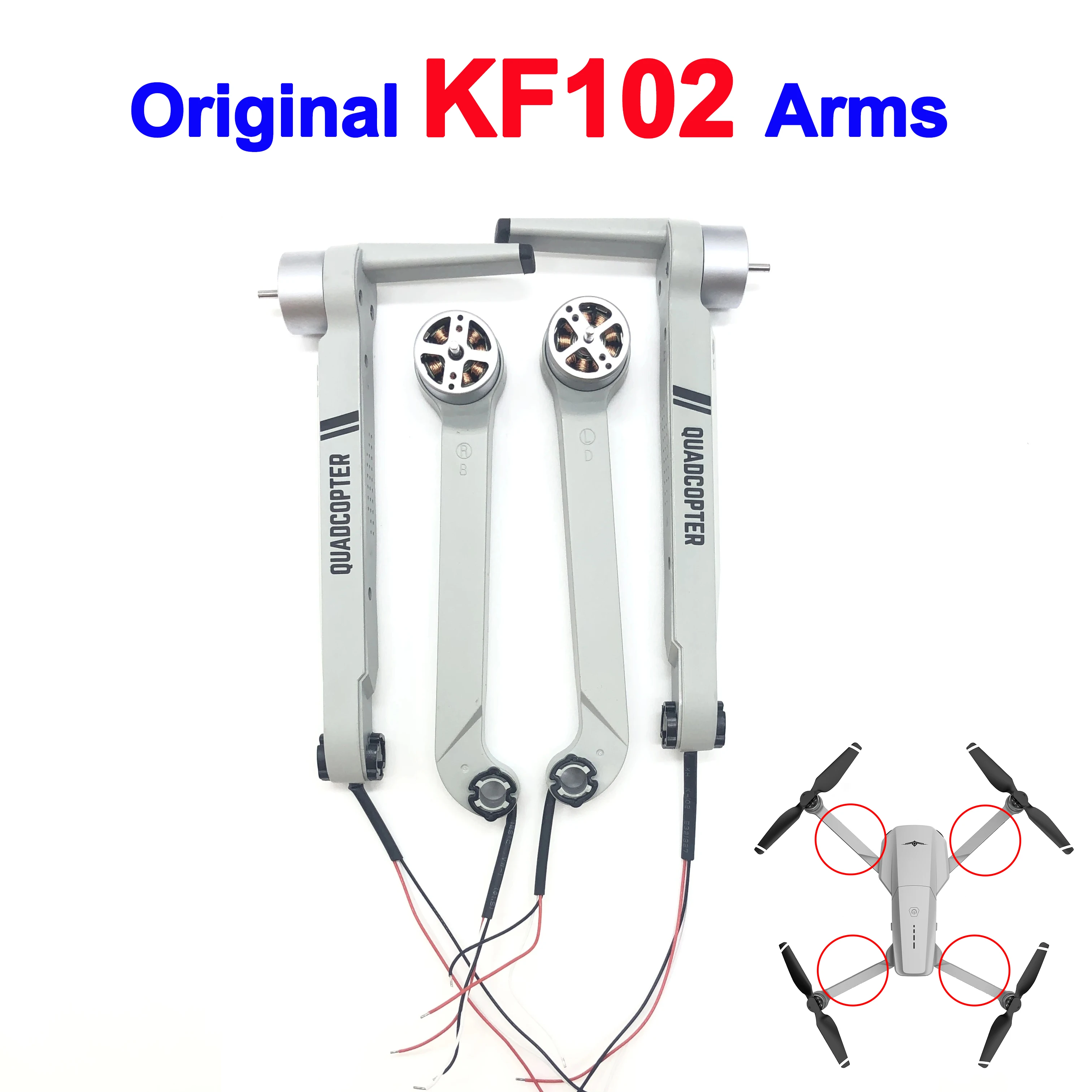 KF102 MAX Front Rear Arm Spare - Drone Gimbal 2 Axis review and price