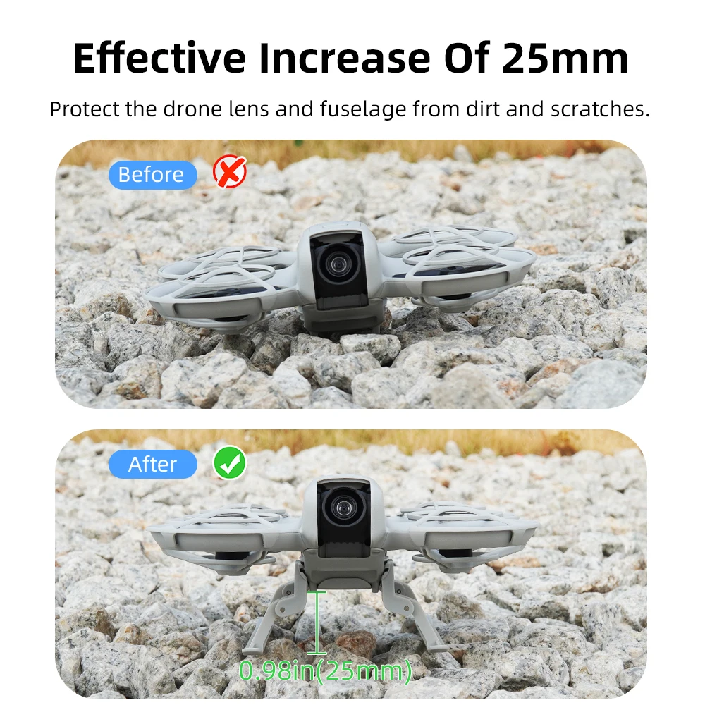Foldable Landing Gear for DJI  - Drone Gimbal Mount review and price