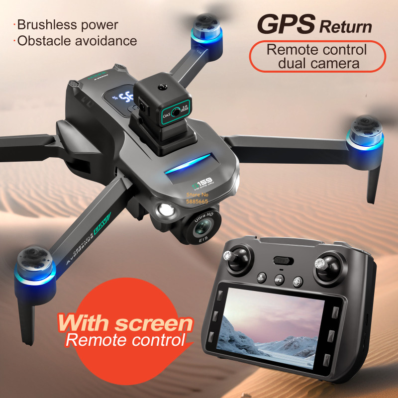 8K Dual Camera 5G WIFI FPV Rem - Drone Gimbal Brushless review and price