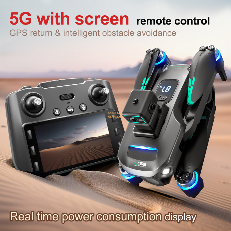 8K Dual Camera 5G WIFI FPV Rem - Drone Gimbal Brushless review and price