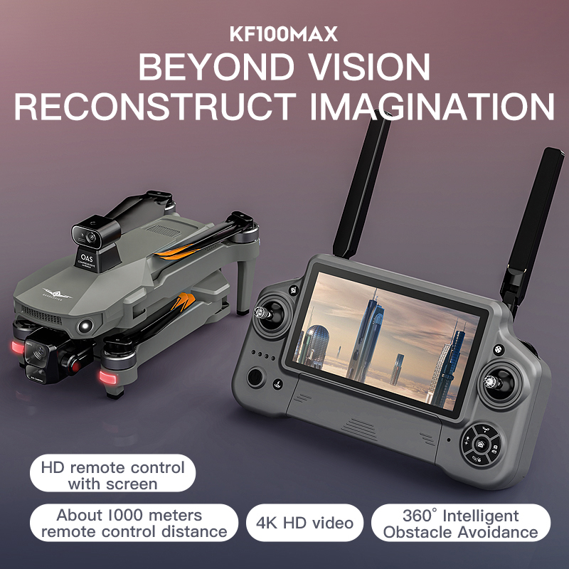KF100 MAX GPS Drone 4K Camera  - Drone Gimbal Brushless review and price