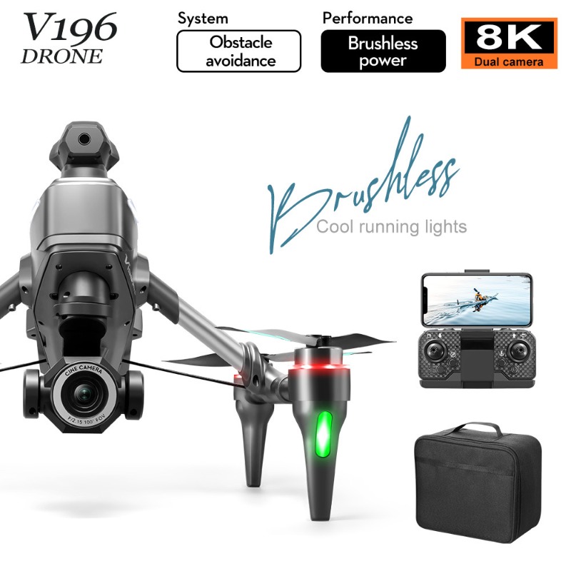 2025 V196 Automatic Obstacle A - Drone Gimbal 2 Axis review and price